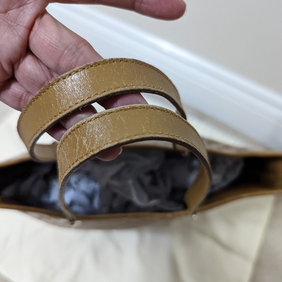 GUCCI GG Monogram Large Eclipse Tote Shoulder Bag Canvas Leather Purse B… - Picture 6 of 7